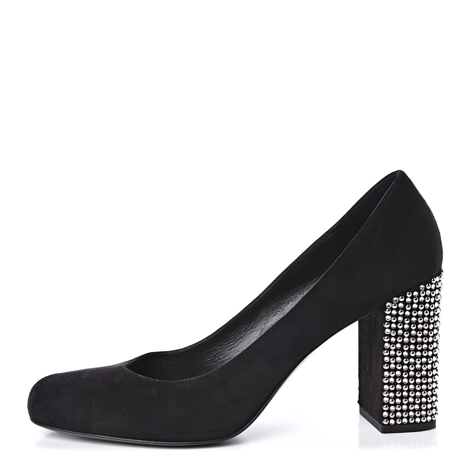 Saint Laurent Kid Scamosciato Babies 90 Pumps 41 Black 1 of 14