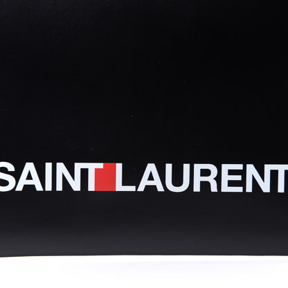 Saint Laurent Calfskin Logo Zipped Tablet Pouch Black 8 of 9