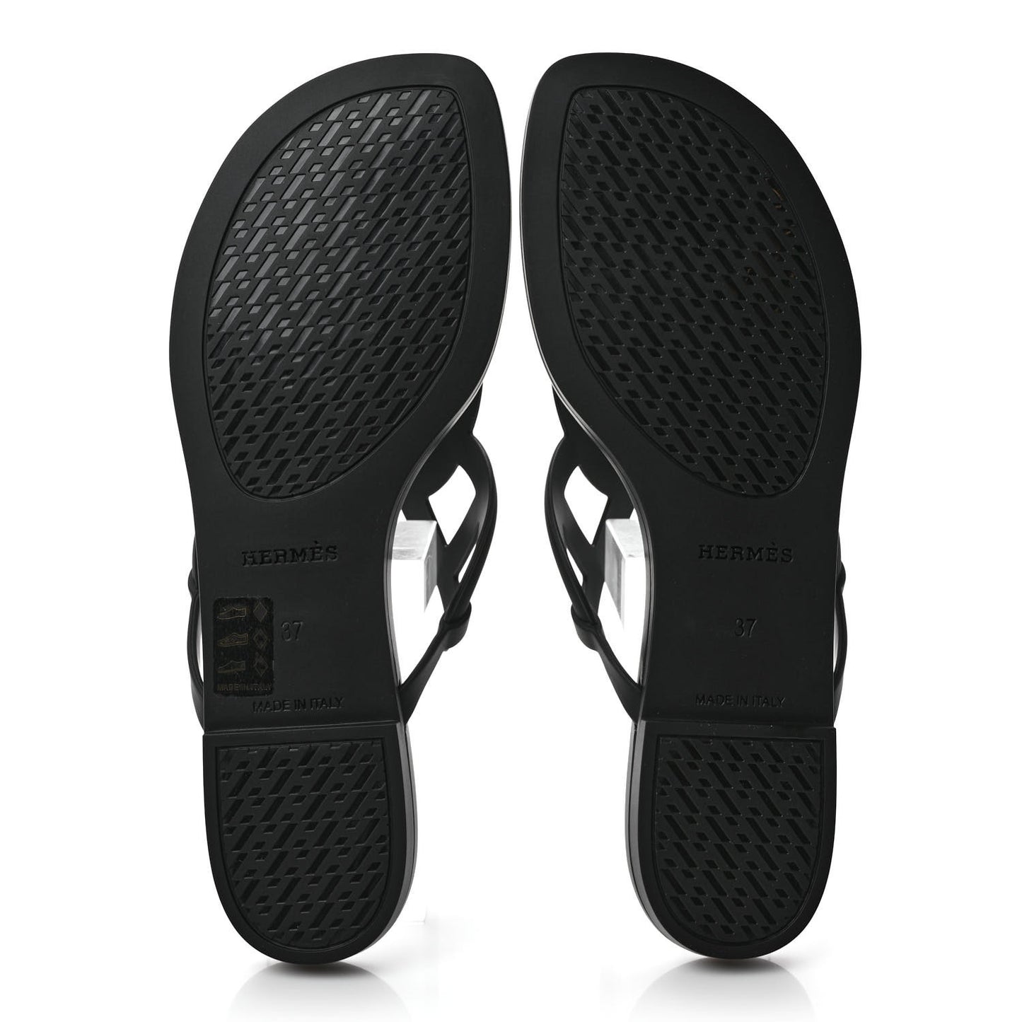 Rubber Womens Egerie Sandals 37 Black