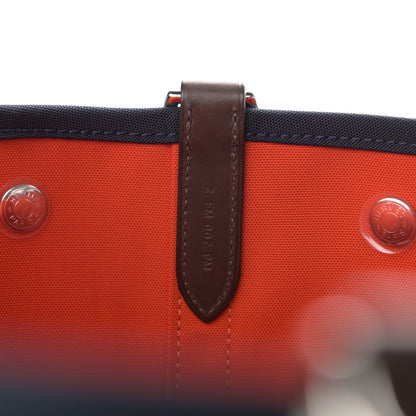 Hermes Toile Sac De Pansage Groom Bleu Navy Feu 9 of 13