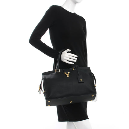 Saint Laurent Calfskin Medium Classic Y Cabas Black 2 of 9