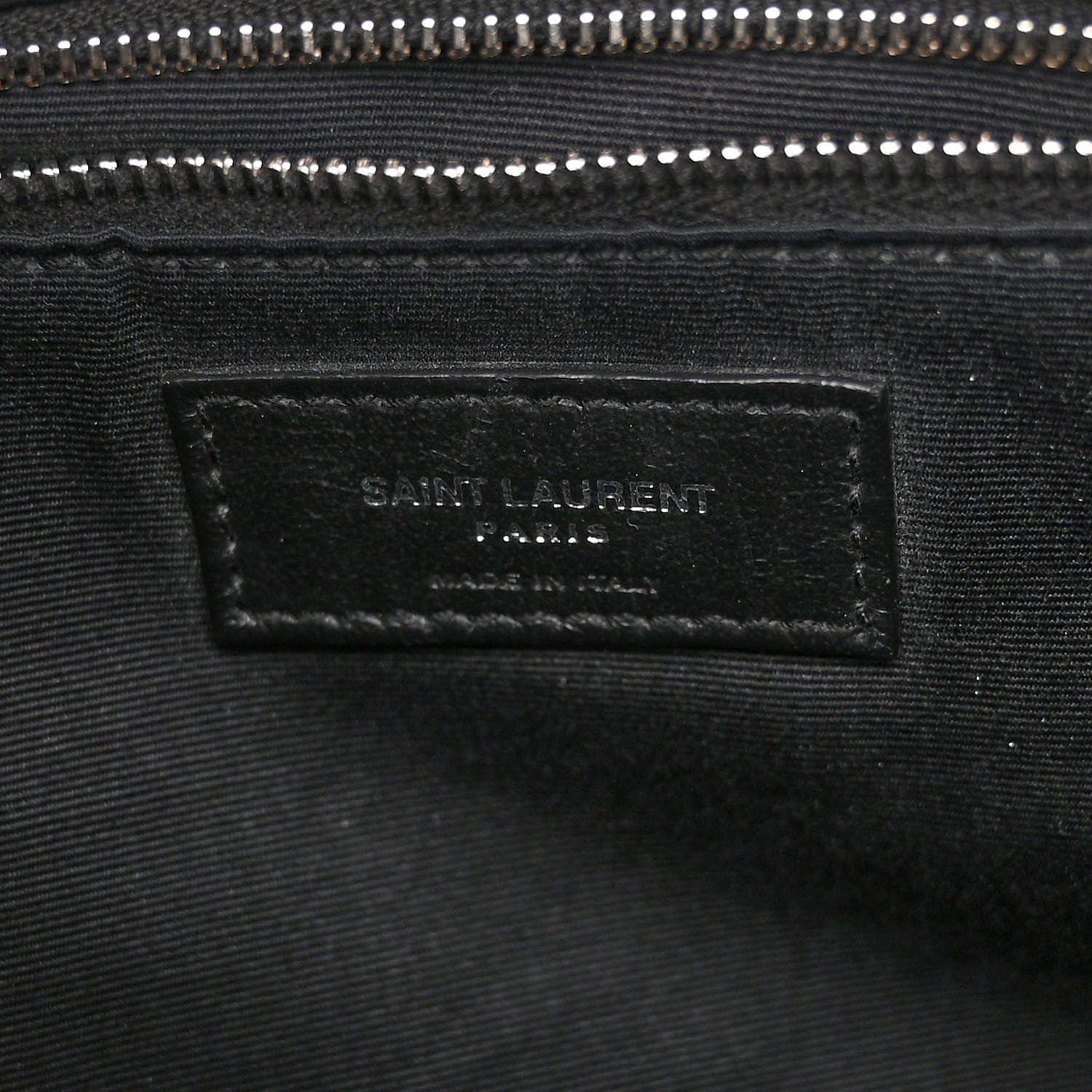 Saint Laurent Calfskin Y Quilted Monogram Medium Loulou Chain Satchel Black 6 of 12