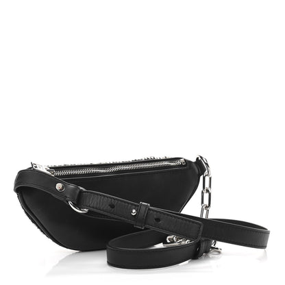 Alexander Wang Rhinestone Mesh Mini Attica Belt Bag Black 4 of 11