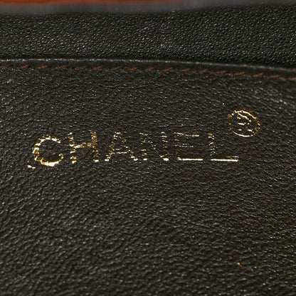 Chanel Lambskin Quilted Box Shoulder Bag Brown 5 of 13