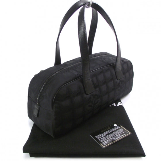 Nylon Travel Bowler Black