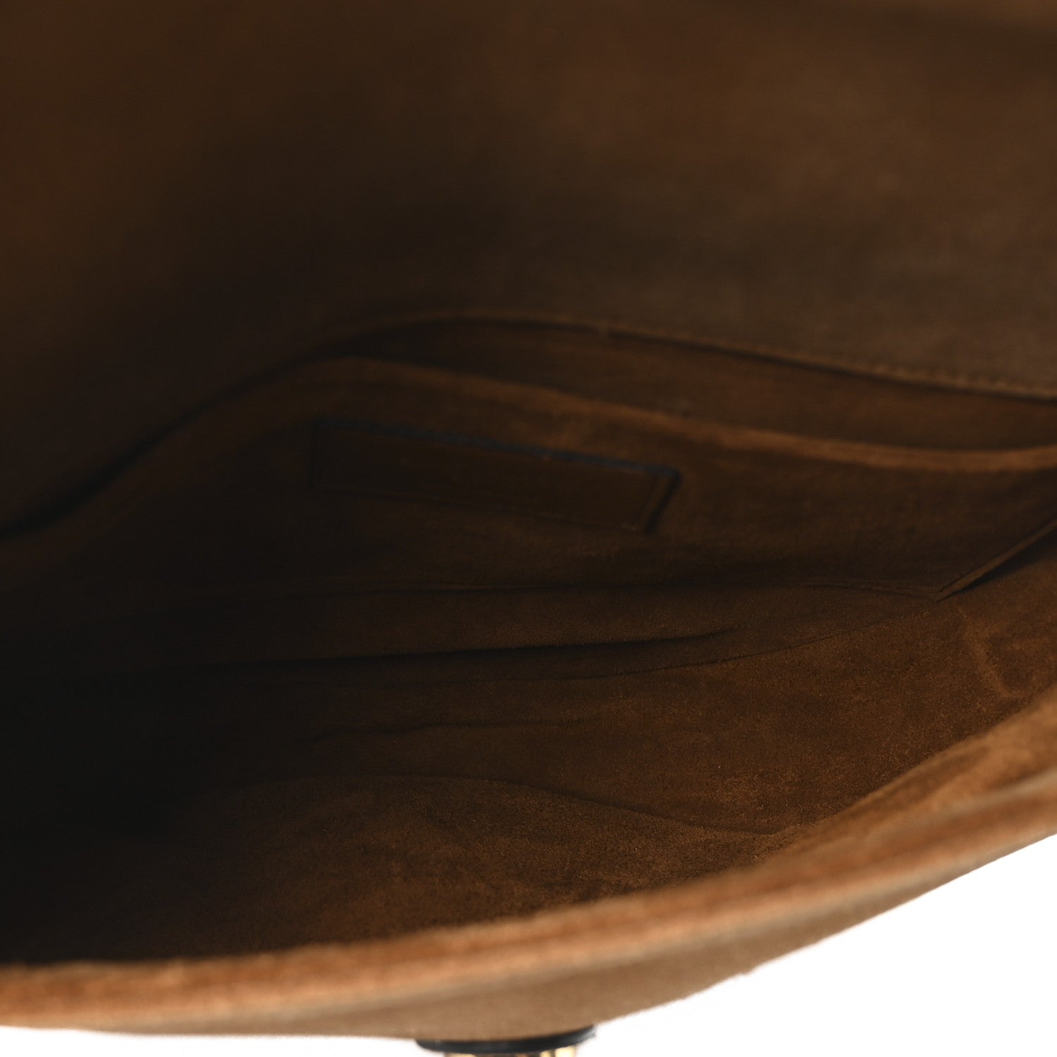 Saint Laurent Suede Y Studs Satchel Brown 5 of 10