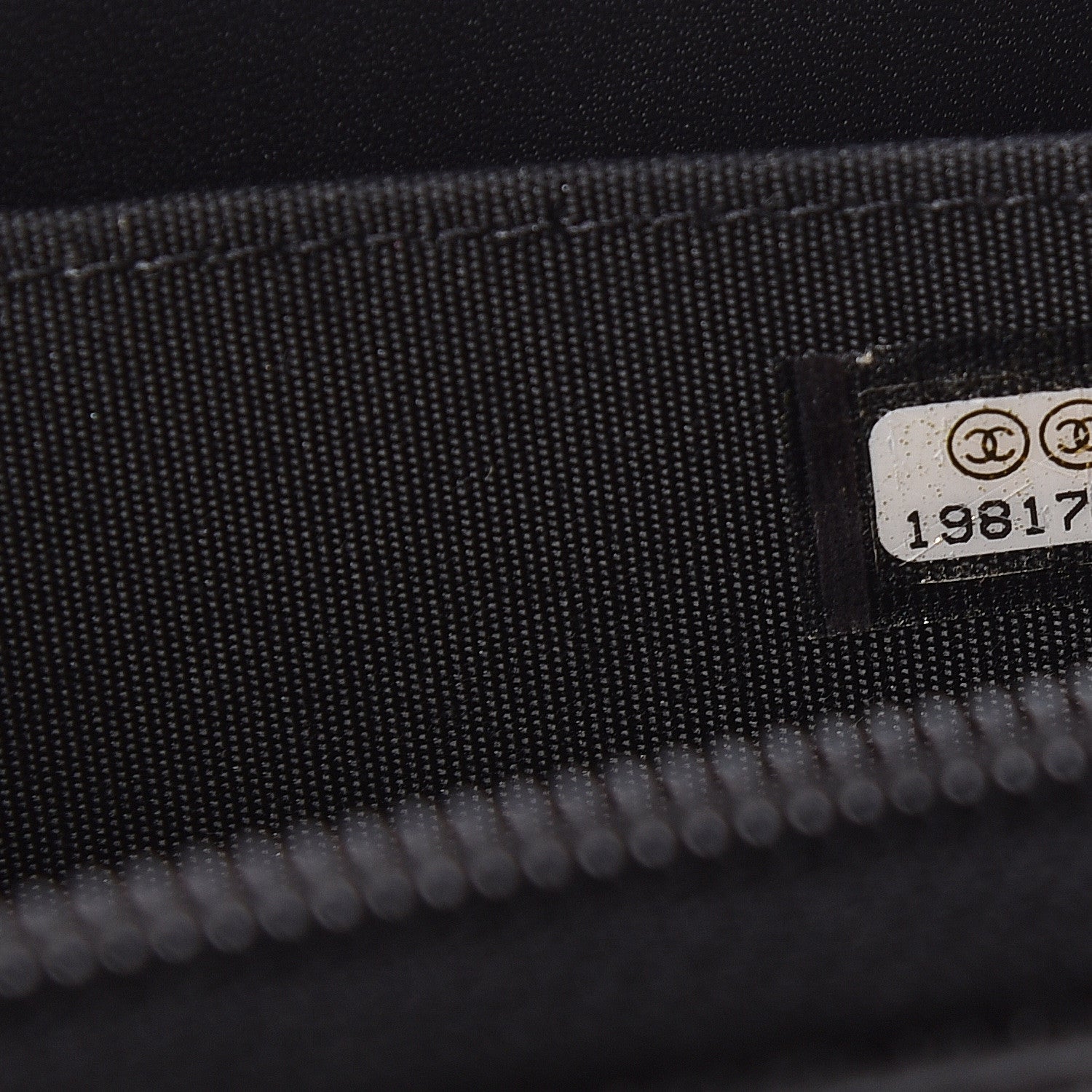 Chanel Caviar Quilted Small Boy Zip Around Wallet Black 8 of 8