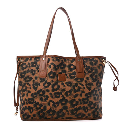 MCM Visetos Medium Reversible Shopping Tote Cognac Brown 5 of 8