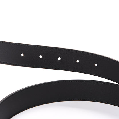 Gucci Calfskin Double G 30mm Belt 95 38 Black 3 of 5