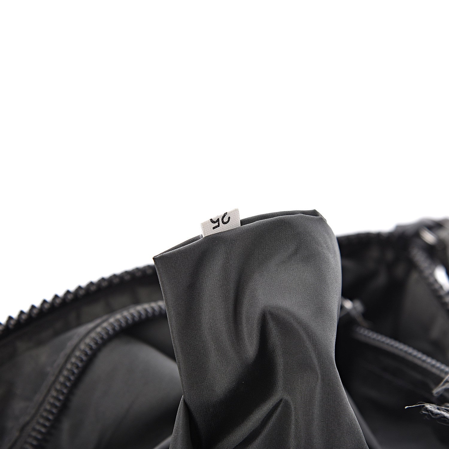 Prada Tessuto Nylon Flat Messenger Bag Grey 7 of 11