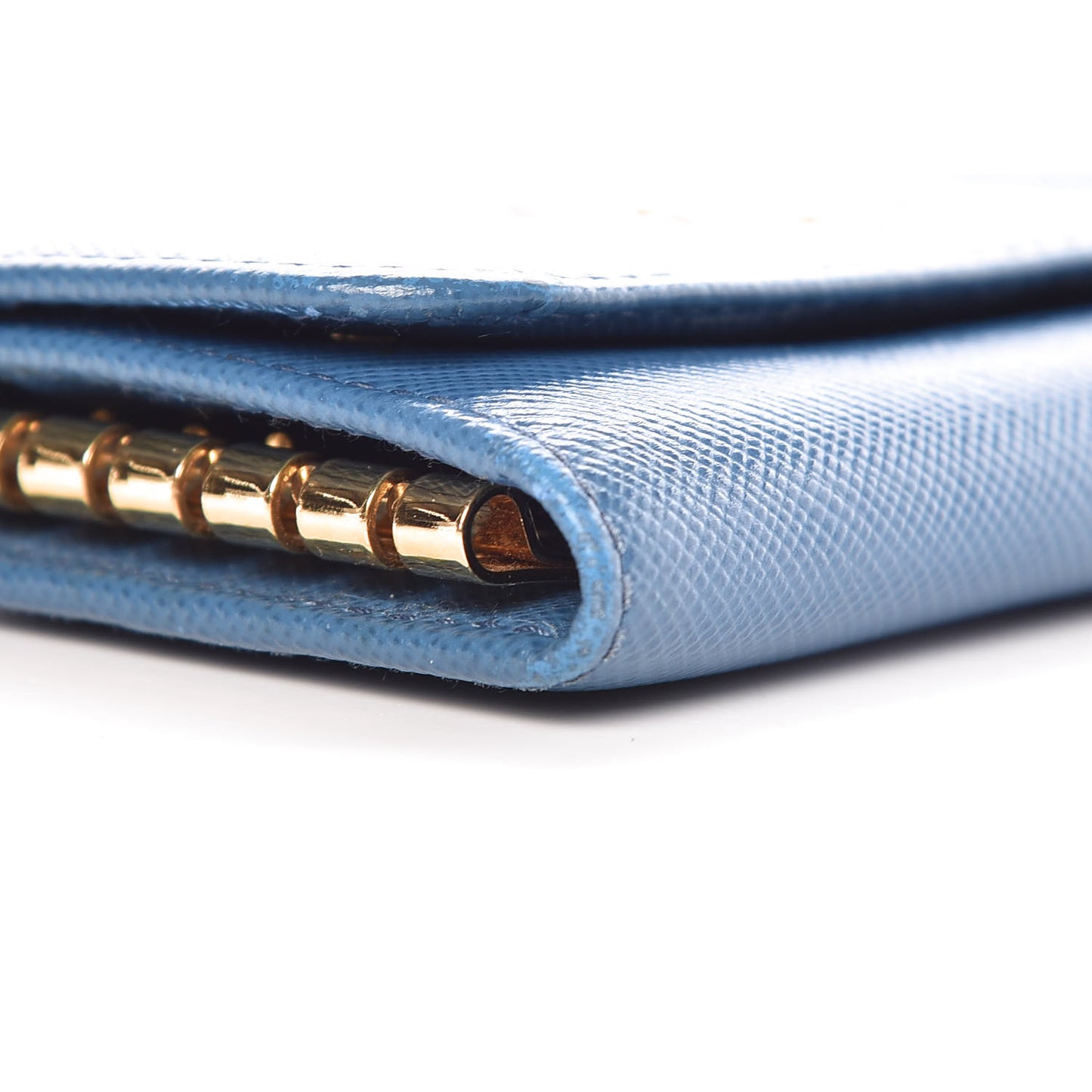 Saffiano Metal 6 Key Holder Cobalto