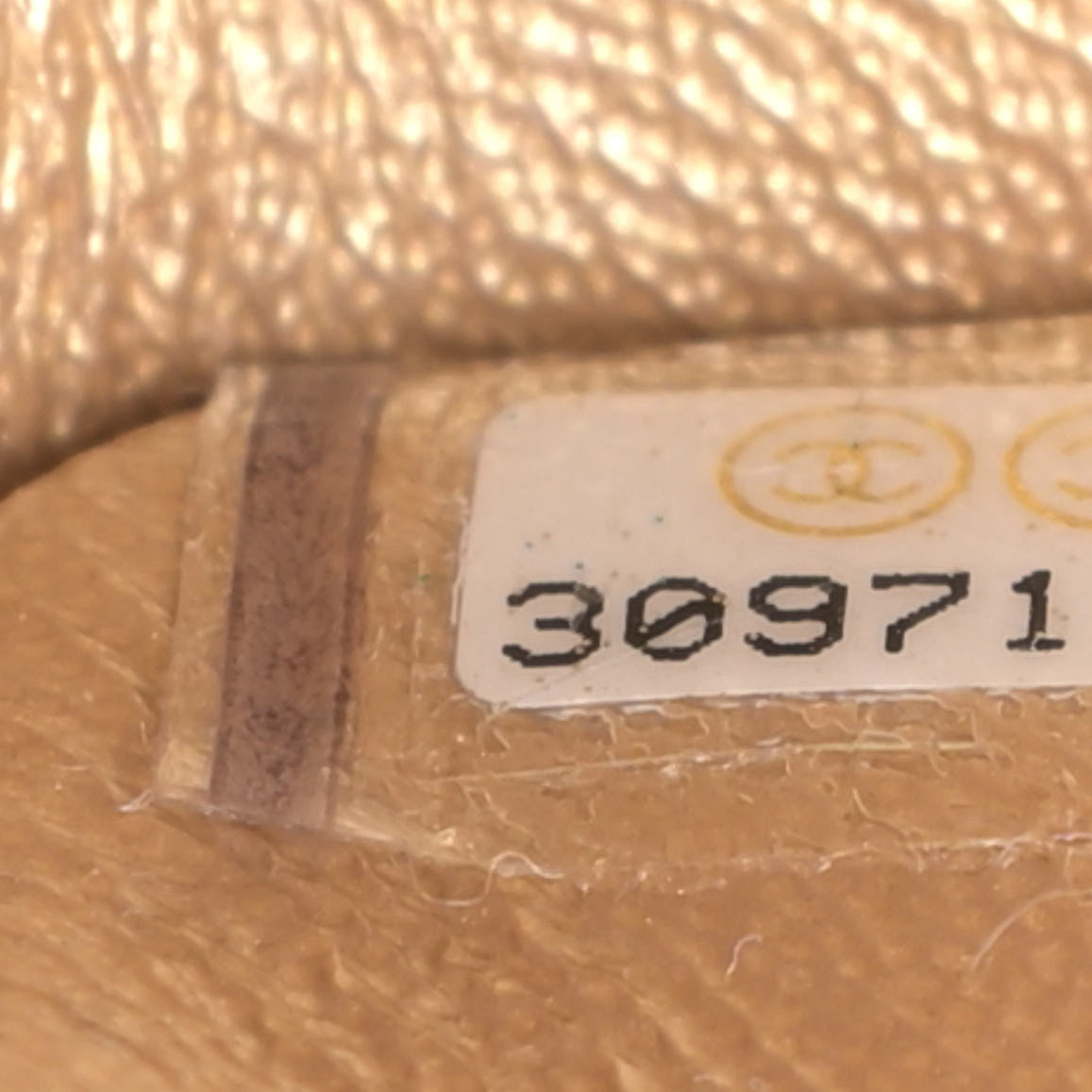 Chanel Metallic Lambskin Quilted Mini Rectangular Flap Gold 6 of 10