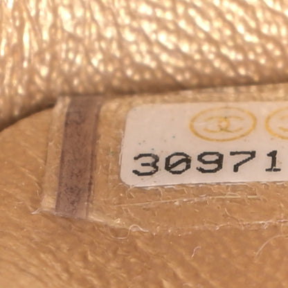 Chanel Metallic Lambskin Quilted Mini Rectangular Flap Gold 6 of 10