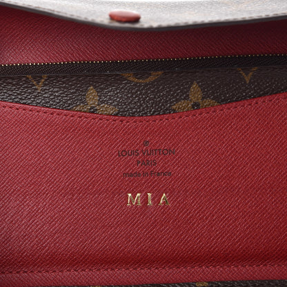 Louis Vuitton Monogram Josephine Wallet Red 6 of 9