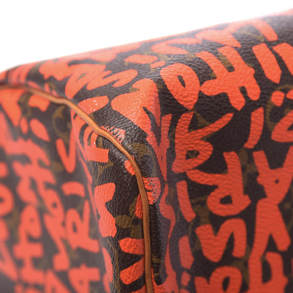 Louis Vuitton Monogram Graffiti Speedy 30 Orange 10 of 13