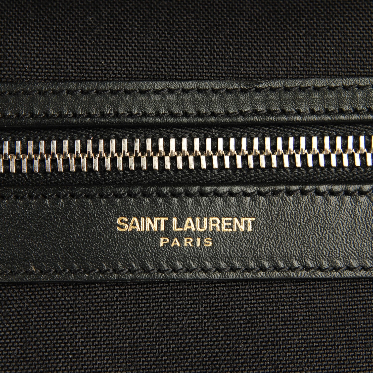FASHIONPHILE SAINTLAURENTNylonClassicHuntingBackpackBlack 6 of 9