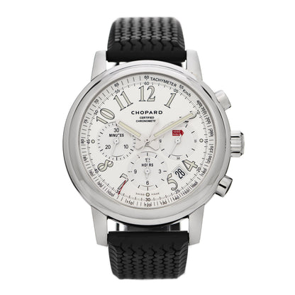 Chopard Stainless Steel Rubber 42mm 1000 Mille Miglia Chronograph Automatic Watch 1 of 7