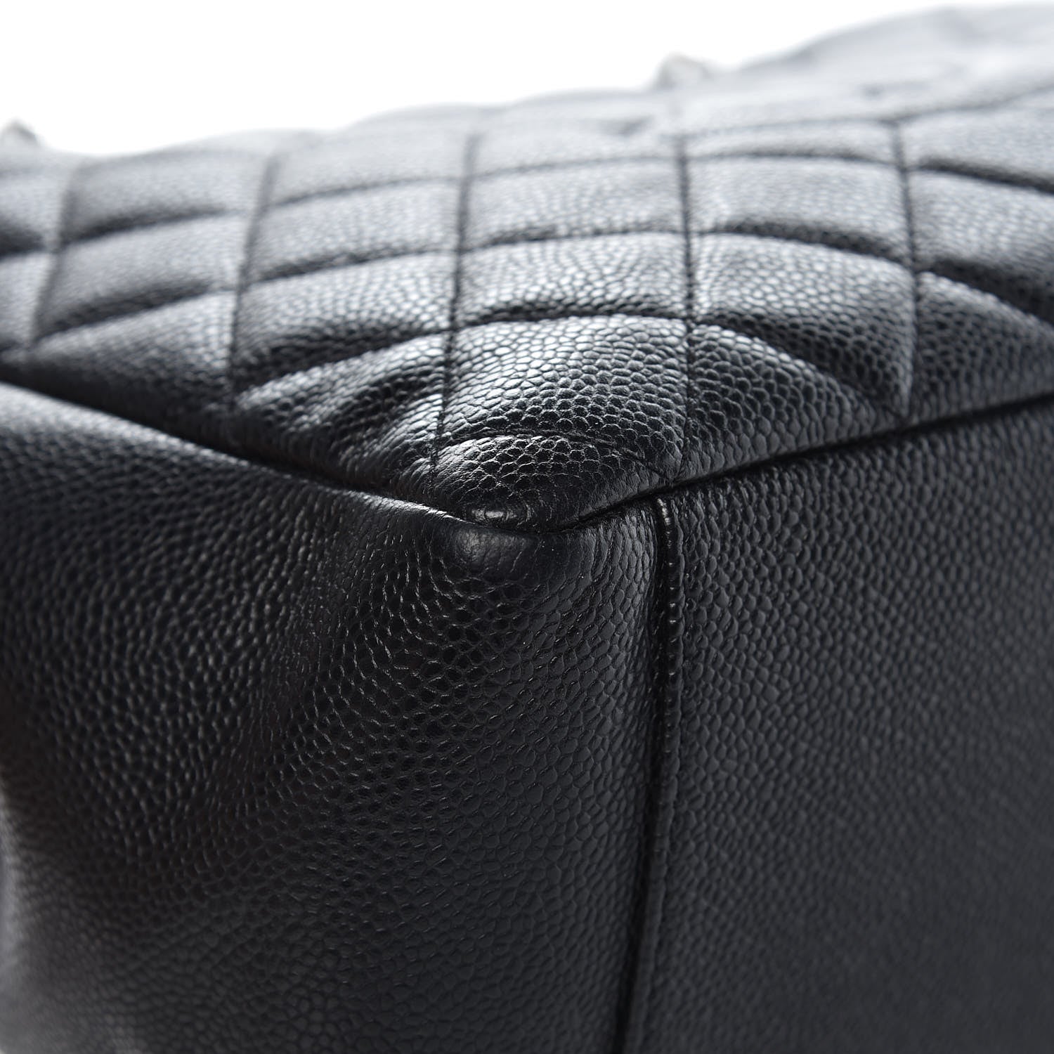 Chanel Caviar Quilted Grand Shopping Tote GST Black 8 of 11