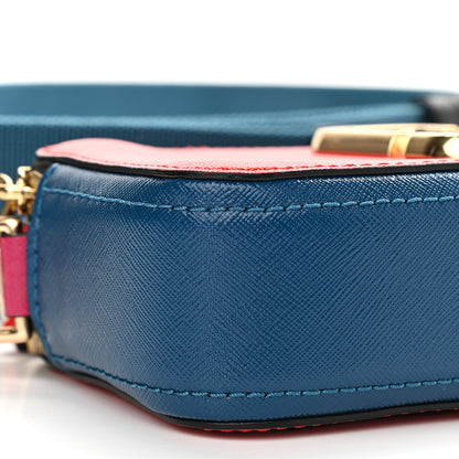 Marc Jacobs Saffino Small Snapshot Colour Block Camera Bag Red Pepper Multicolor 11 of 14