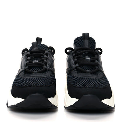 Christian Dior Technical Mesh Calfskin Mens B22 Sneakers 42 Black 2 of 11