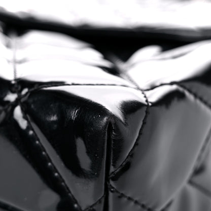 Chanel Vinyl Quilted In the Business Flap Bag Black 9 of 16