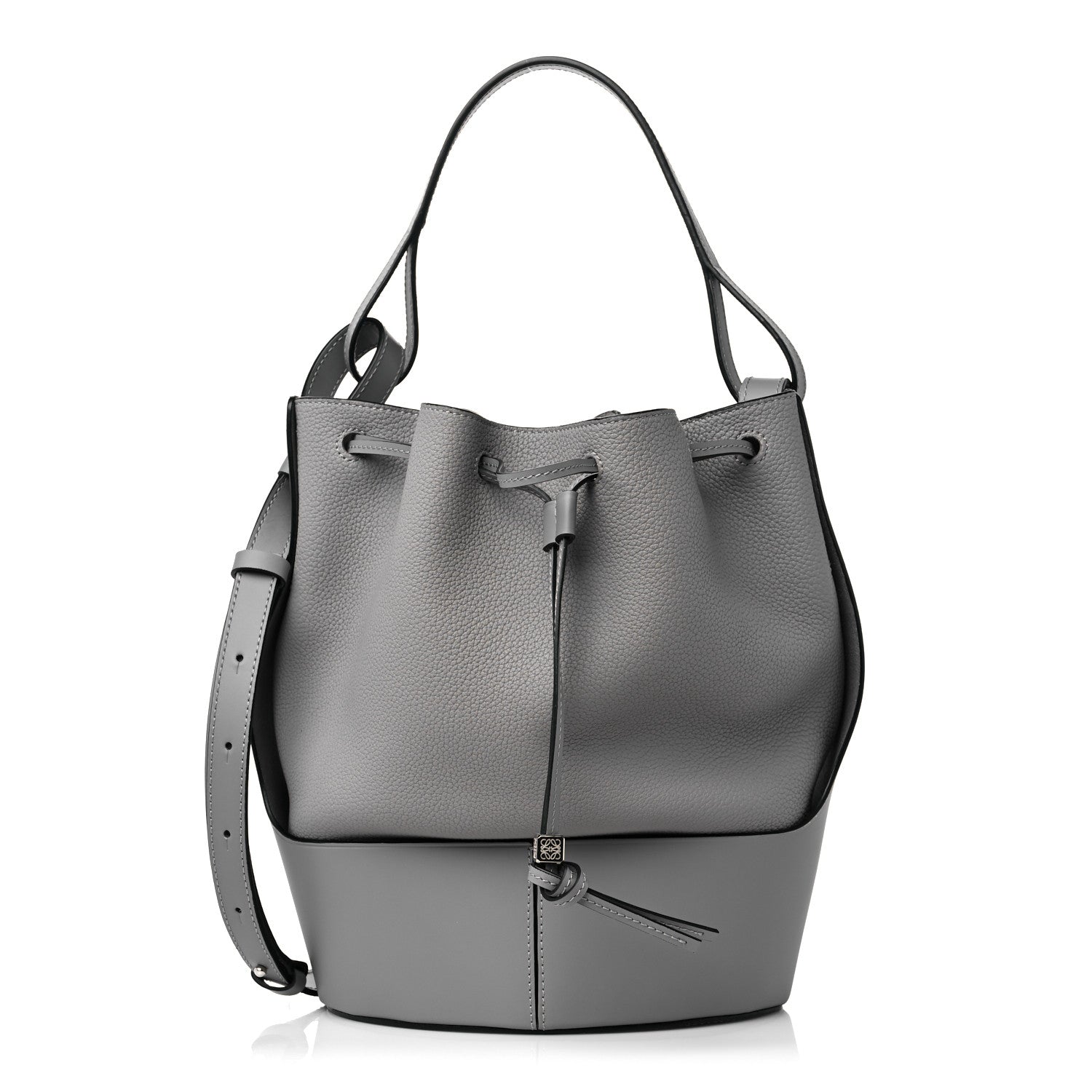 Loewe Calfskin Medium Balloon Bucket Bag Smoke 1 of 8