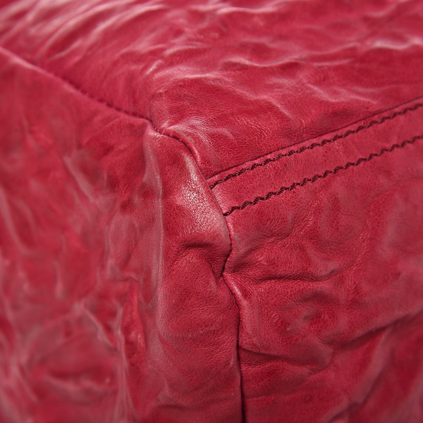 Tumbled Sheepskin Medium Pandora Cherry