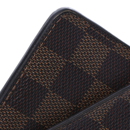 Louis Vuitton Damier Ebene Recto Verso Card Holder Red 10 of 10