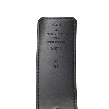 Louis Vuitton Damier Graphite 40mm LV Initiales Belt 90 36 3 of 3