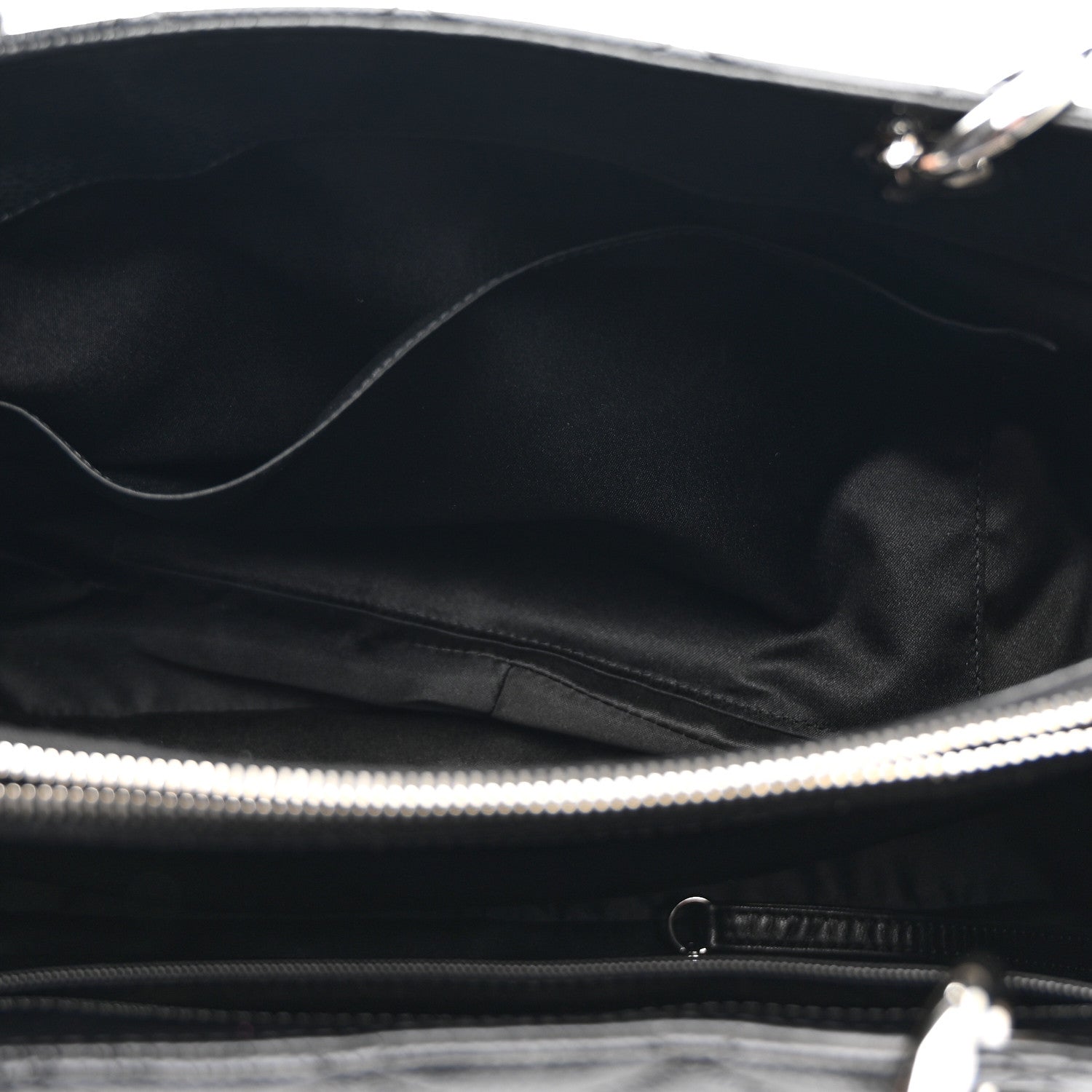 Chanel Caviar Quilted Grand Shopping Tote GST Black 12 of 12