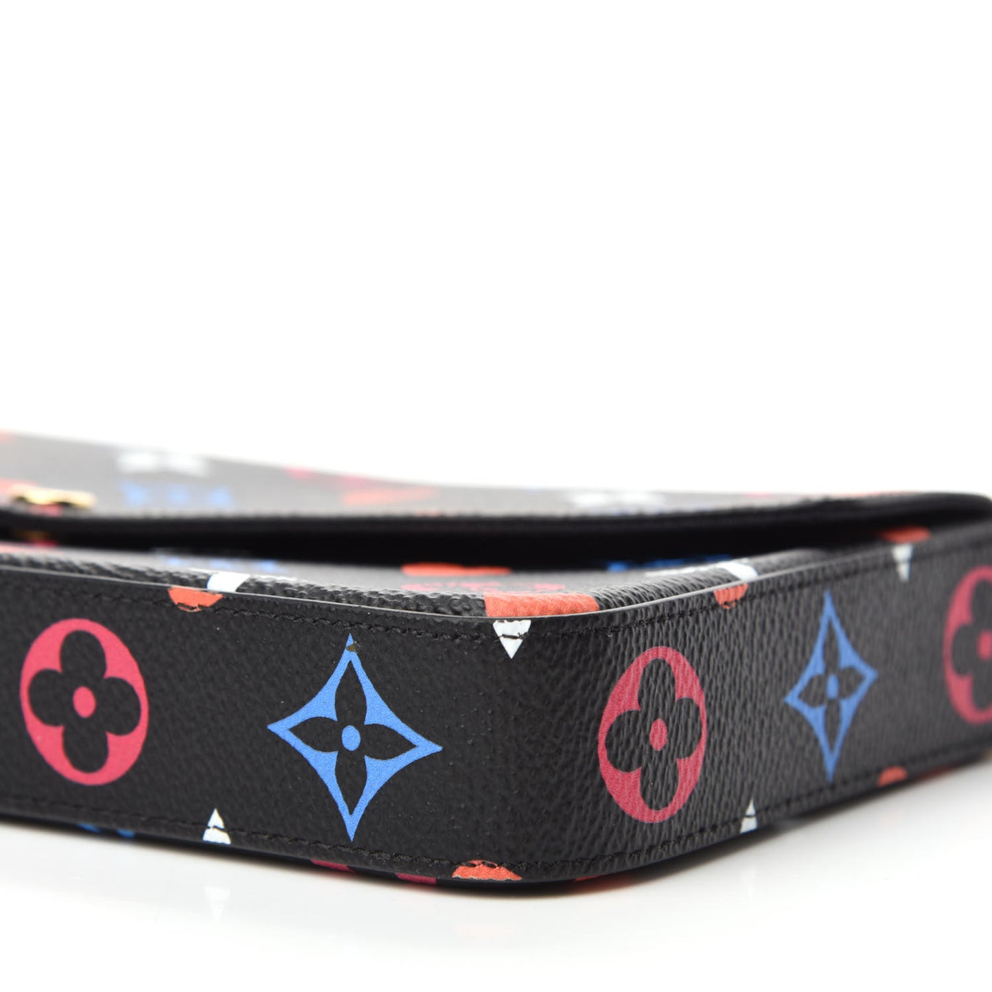 Game On Felicie Chain Wallet Black