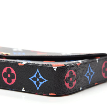 Louis Vuitton Game On Felicie Chain Wallet Black 7 of 11