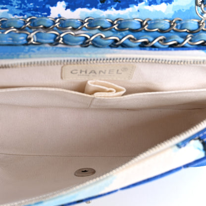 Chanel Canvas Square Quilted Surf Flap Multicolor 5 of 12