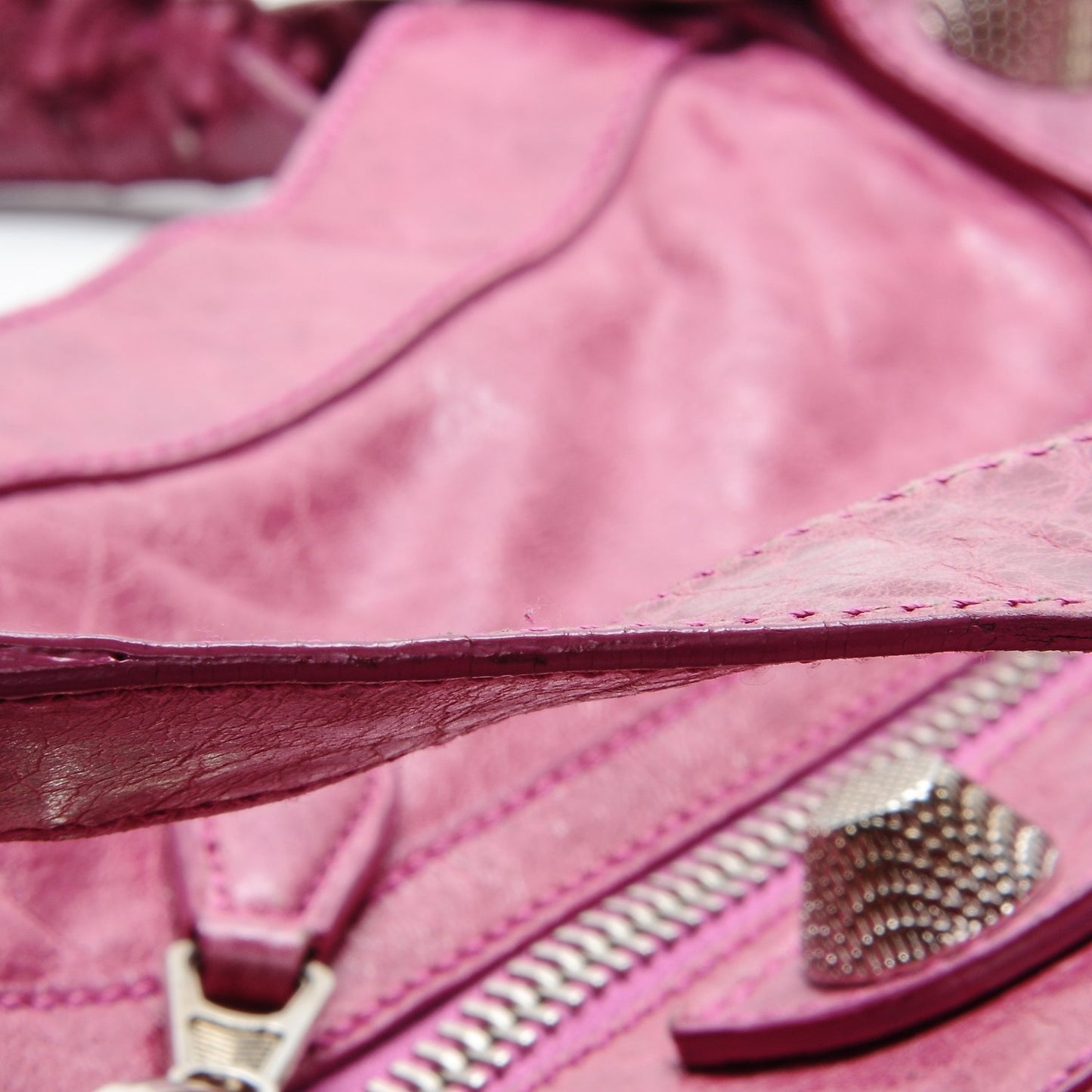 Agneau Giant 21 Silver Hardware City Magenta