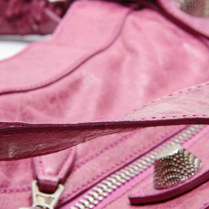 Balenciaga Agneau Giant 21 Silver Hardware City Magenta 12 of 13