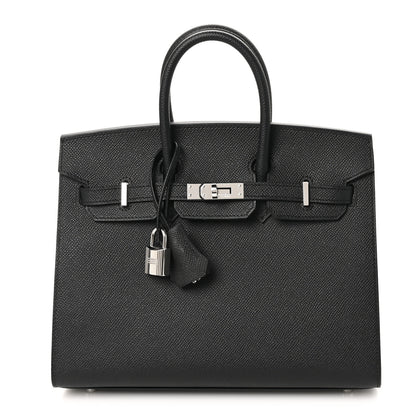 Hermes Epsom Birkin Sellier 25 Black 1 of 11