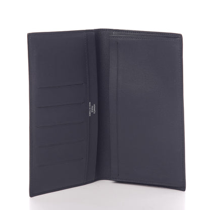 Hermes Swift Citizen Twill Long Combined Wallet Bleu Indigo 5 of 10