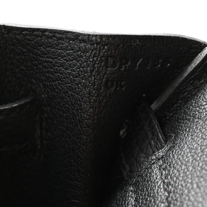 Hermes Togo Birkin 25 Black 7 of 11