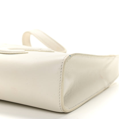 Celine Smooth Calfskin Cuir Triomphe Shoulder Bag White 11 of 15