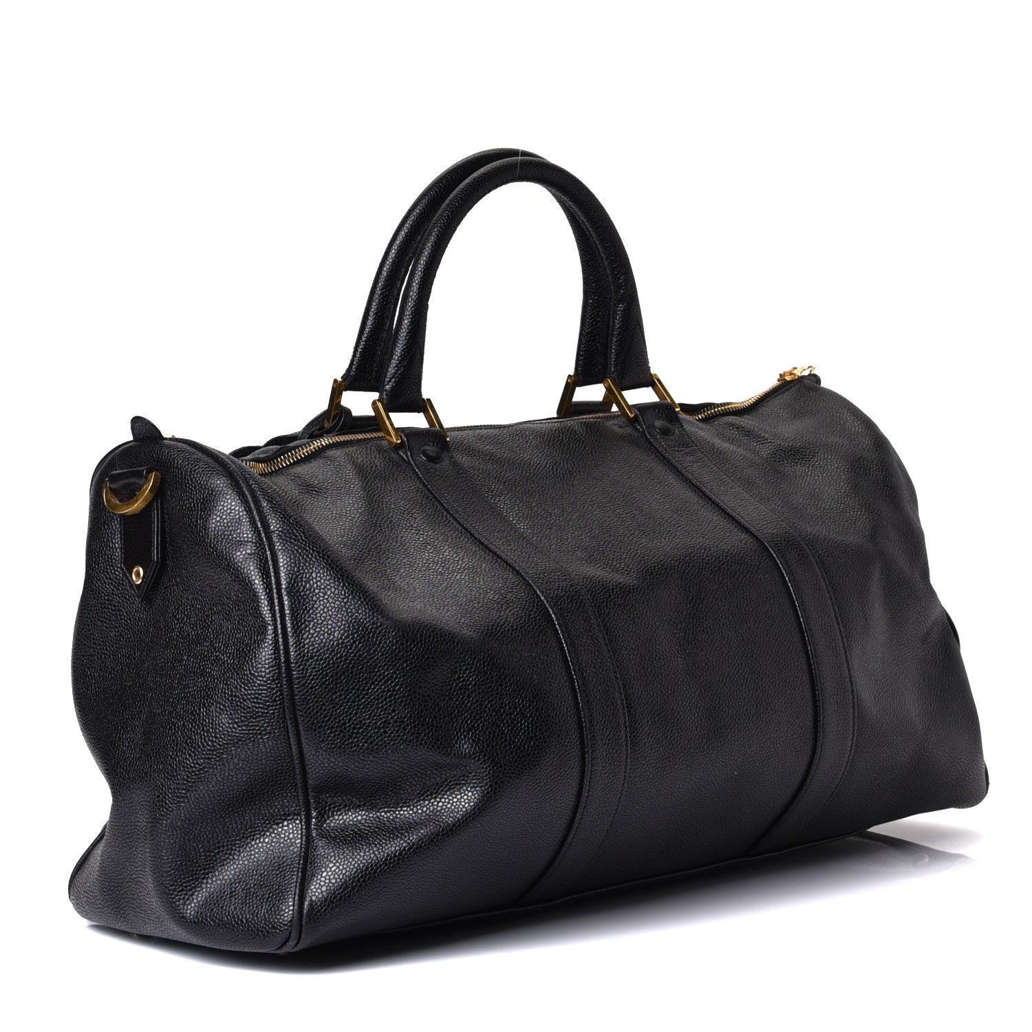 Chanel Caviar Timeless CC Duffel Bag Black 3 of 10