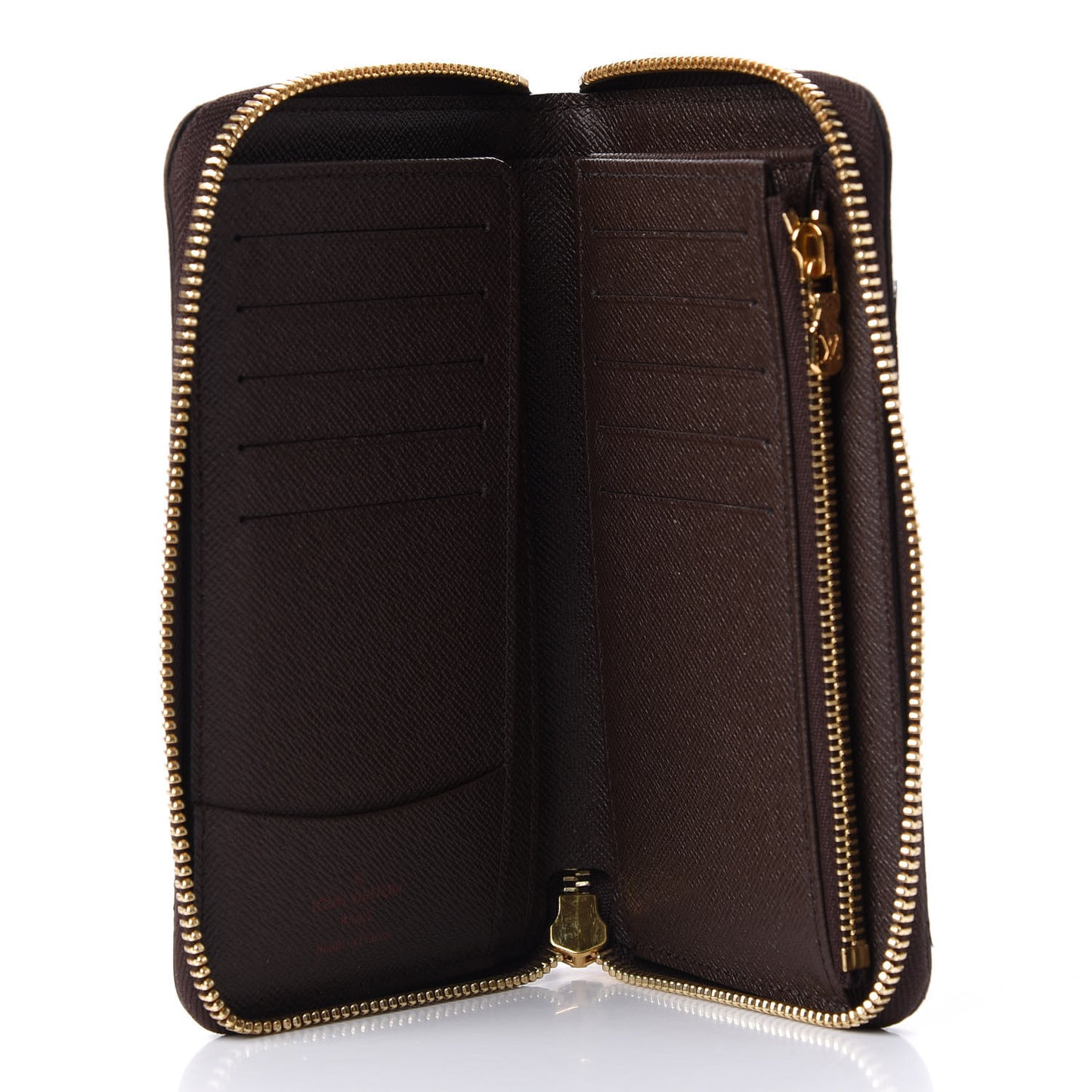 Damier Ebene Zippy Compact Wallet