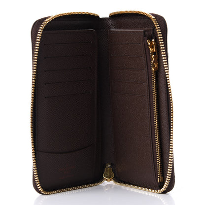 Louis Vuitton Damier Ebene Zippy Compact Wallet 6 of 10