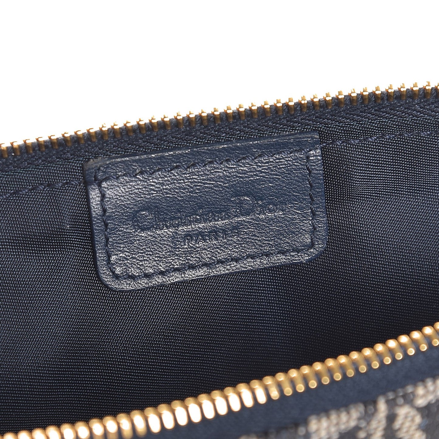 Monogram Mini Saddle Pochette Navy