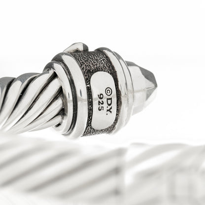 David Yurman Sterling Silver 9mm Renaissance Cable Bracelet 3 of 4