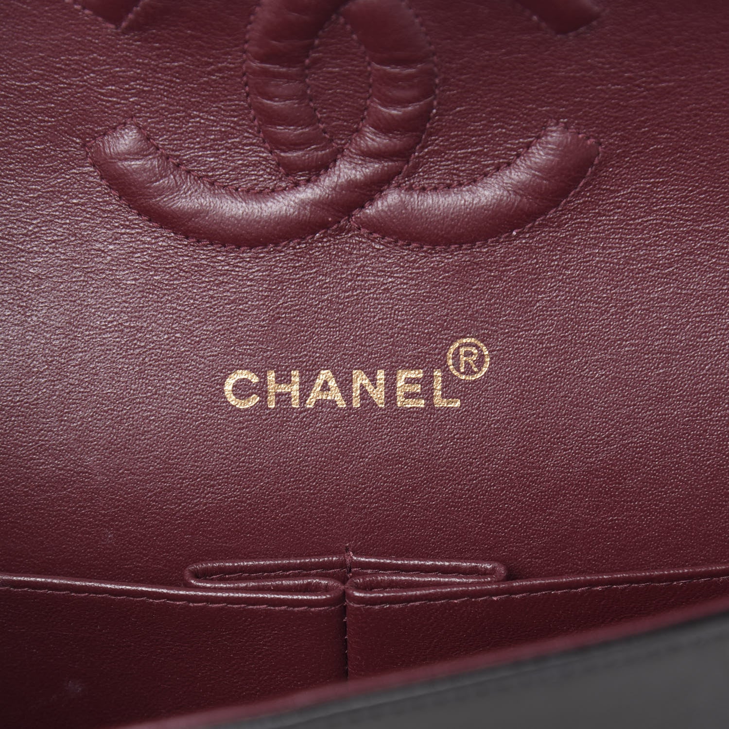 Chanel Lambskin Quilted Medium Double Flap Black 6 of 15