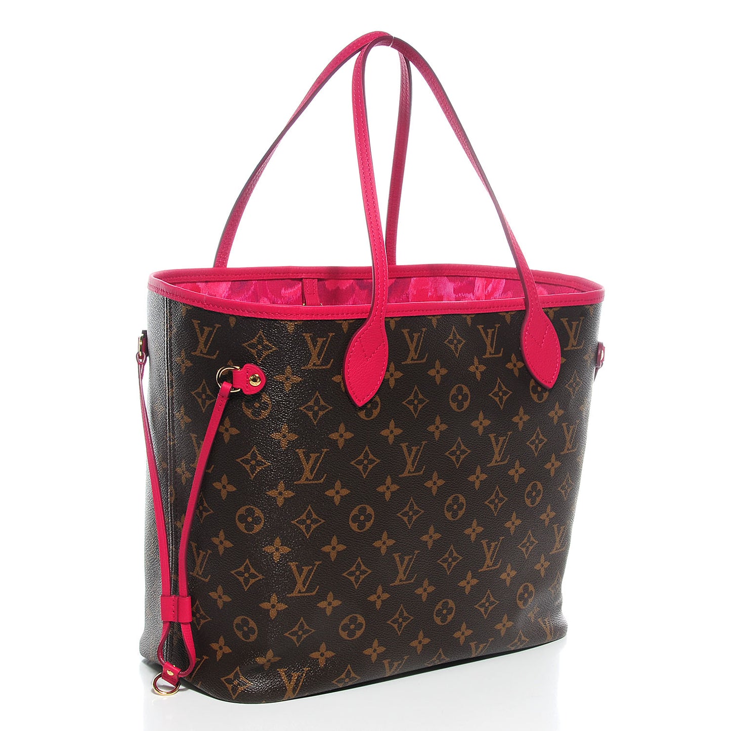 Monogram Articles de Voyage Ikat Neverfull MM Rose Indien