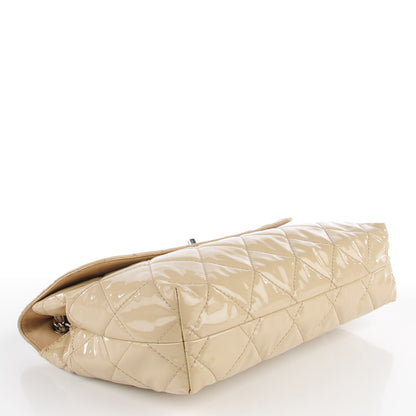 Chanel Vinyl Quilted In The Business Flap Bag Beige 4 of 8