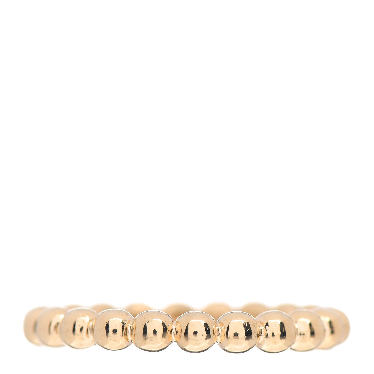 Tiffany 18K Yellow Gold 3mm HardWear Ball Ring 54 7 3 of 4