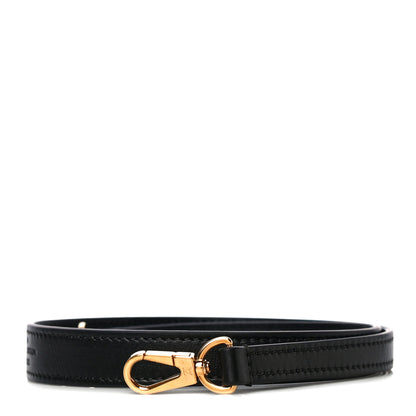 Louis Vuitton Calfskin Montaigne Shoulder Strap Black 1 of 6