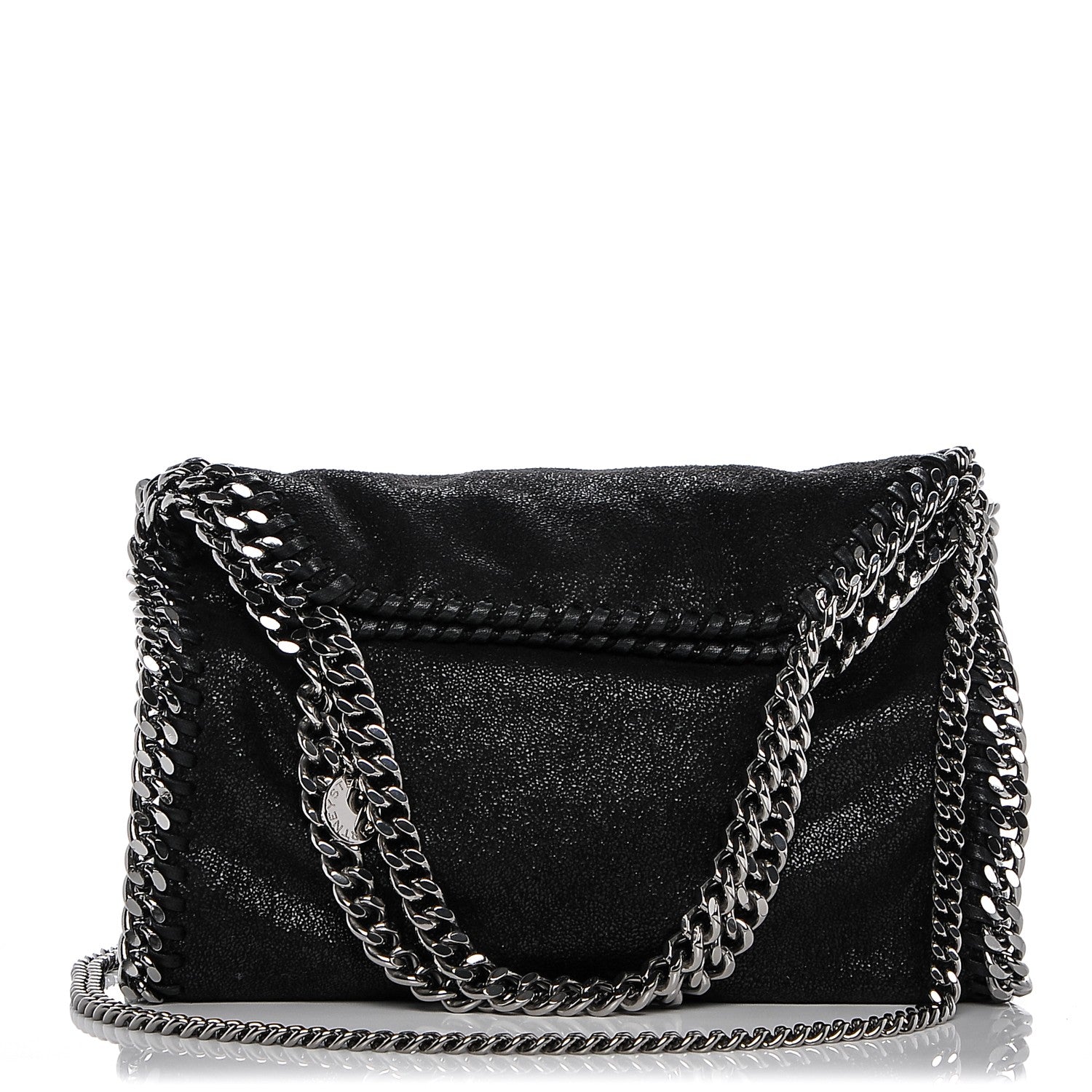 Stella McCartney Shaggy Deer Mini Falabella Tote Black 1 of 6